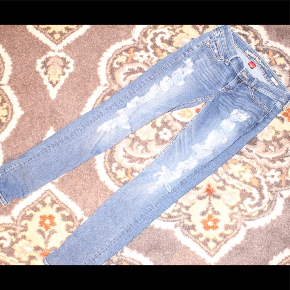 Distressed Jeans